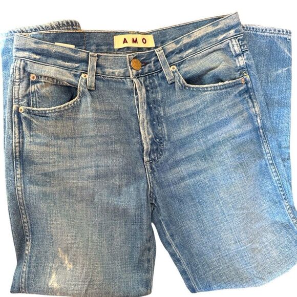 REVOLVE AMO TOMBOY CROP SIZE 27. SUPER SOFT. GREAT SPRING SUMMER JEAN. - Picture 10 of 12